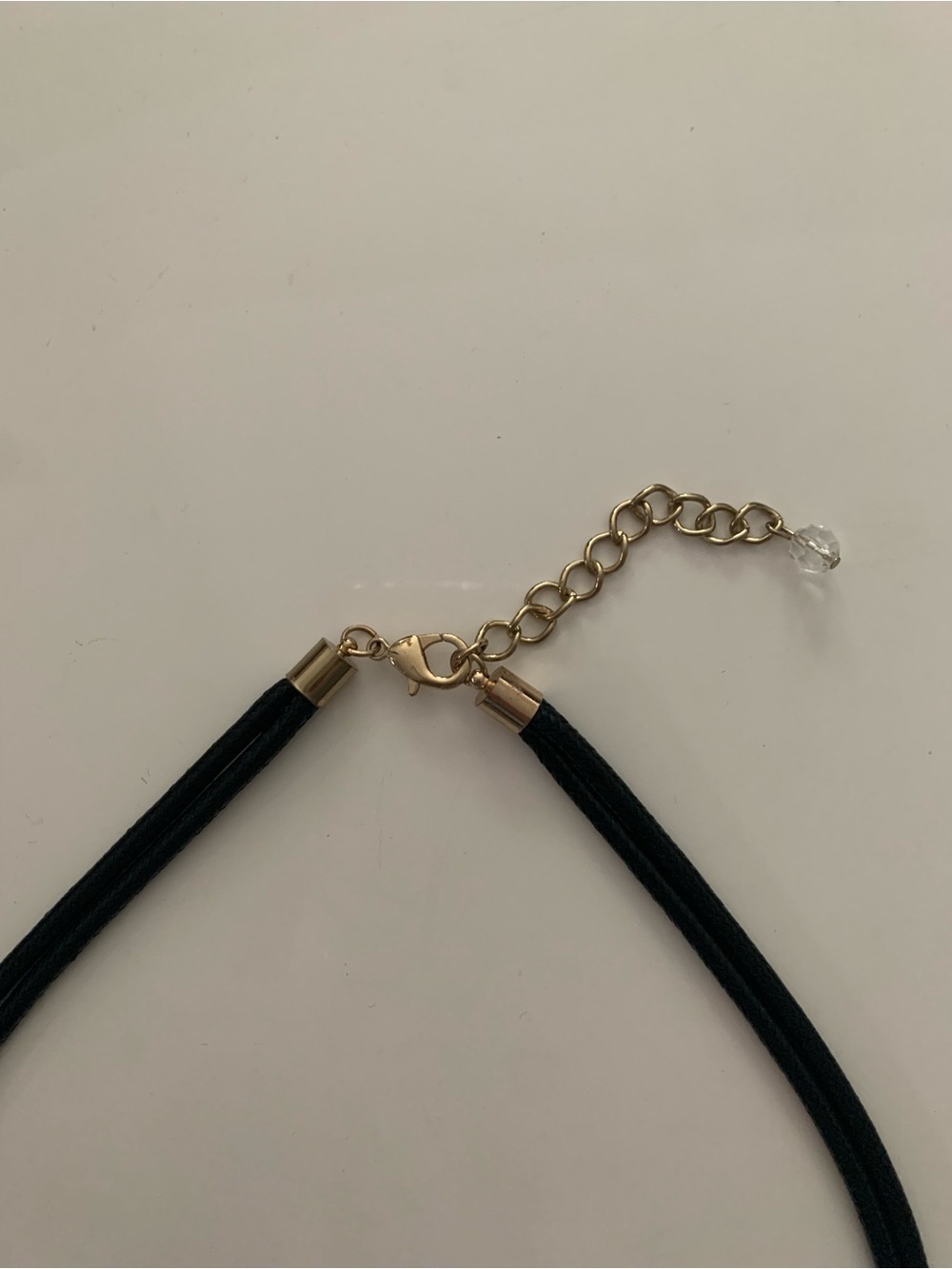 Black Multi-Strand Pendant Necklace by - Picture 8 of 12